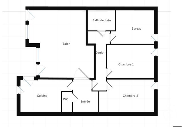 Appartement F4 à vendre - 5 pièces - 77.14 m2 - VERNON - 27 - HAUTE-NORMANDIE - Century 21 Rive Gauche Immobilier