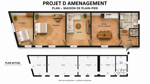 maison à vendre - 3 pièces - 80.98 m2 - VERNON - 27 - HAUTE-NORMANDIE - Century 21 Rive Gauche Immobilier