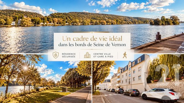 Appartement à vendre - 4 pièces - 87.86 m2 - VERNON - 27 - HAUTE-NORMANDIE - Century 21 Rive Gauche Immobilier